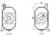 Ölkühler, Motoröl Oil Cooler:1103.E8