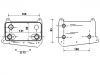 机油冷却器 Oil Cooler:613 188 01 01